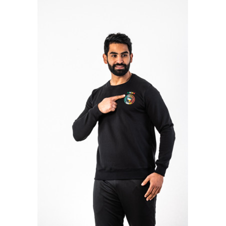 Espérance Sportive de Tunis Sweatshirt Noir avec Carte de l'Afrique
