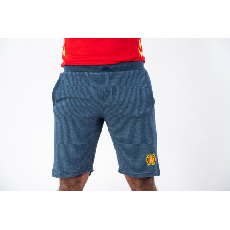 High-Quality Blue Shorts with Grey Logo from Espérance Sportive de Tunis