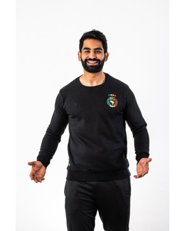 Espérance Sportive de Tunis Sweatshirt Noir avec Carte de l'Afrique