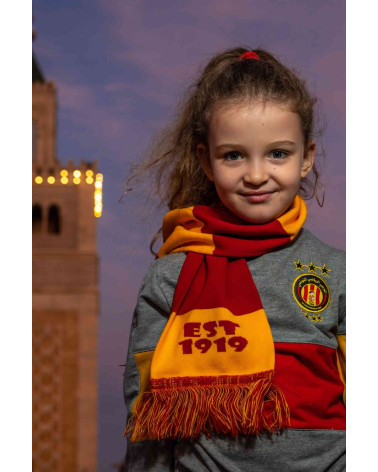 Esperance Sportive de Tunis Red and Yellow Kids Snood