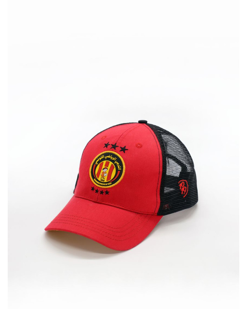 casquette logo esperance rouge et noir